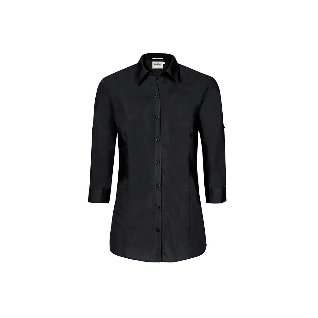 Hakro® Bluse Vario-3/4-Arm Performance  schwarz