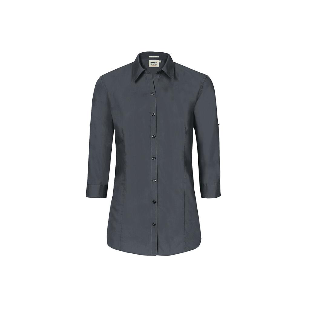 Hakro® Bluse Vario-3/4-Arm Performance  anthrazit