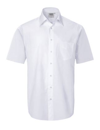 Hakro®  Hemd 1/2-Arm Performance Comfort weiß
