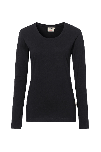 Hakro® Damen-Longsleeve MIKRALINAR® schwarz