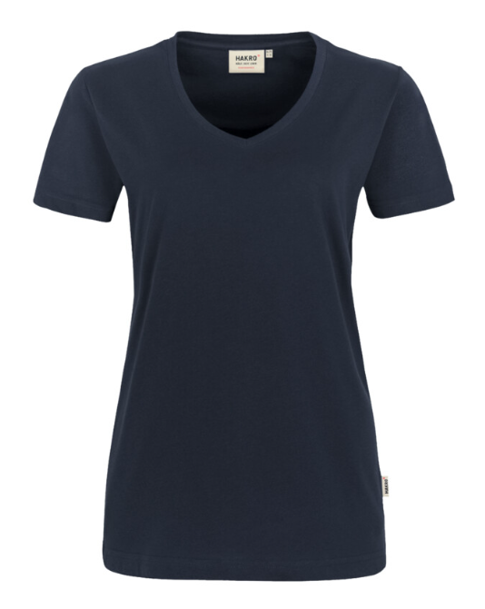 Hakro®  Damen-V-Shirt MIKRALINAR tinte
