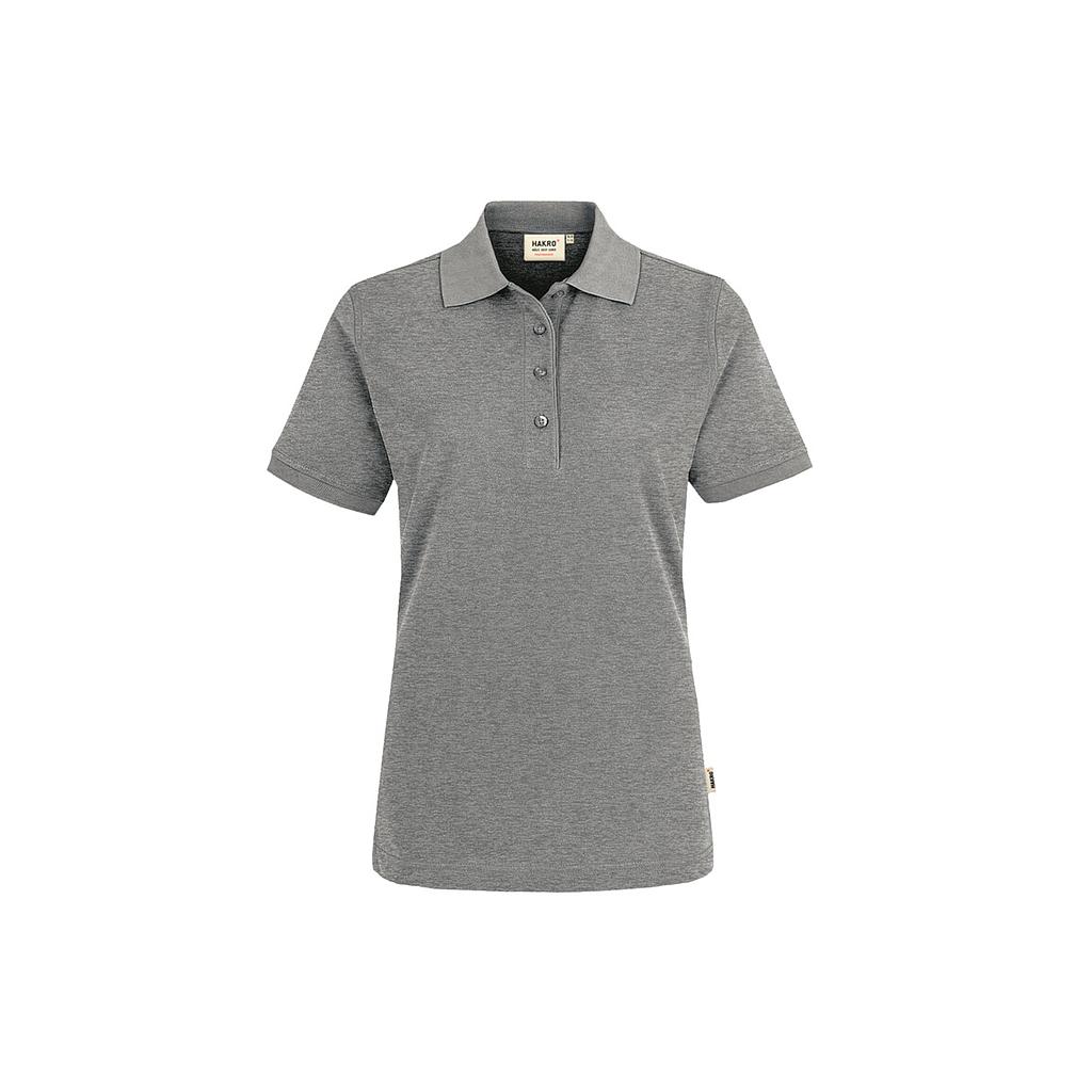 Hakro® Damen-Poloshirt Performance grau meliert