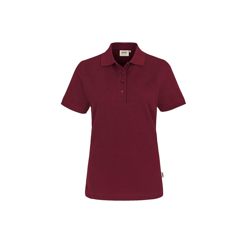 Hakro® Damen-Poloshirt Performance weinrot