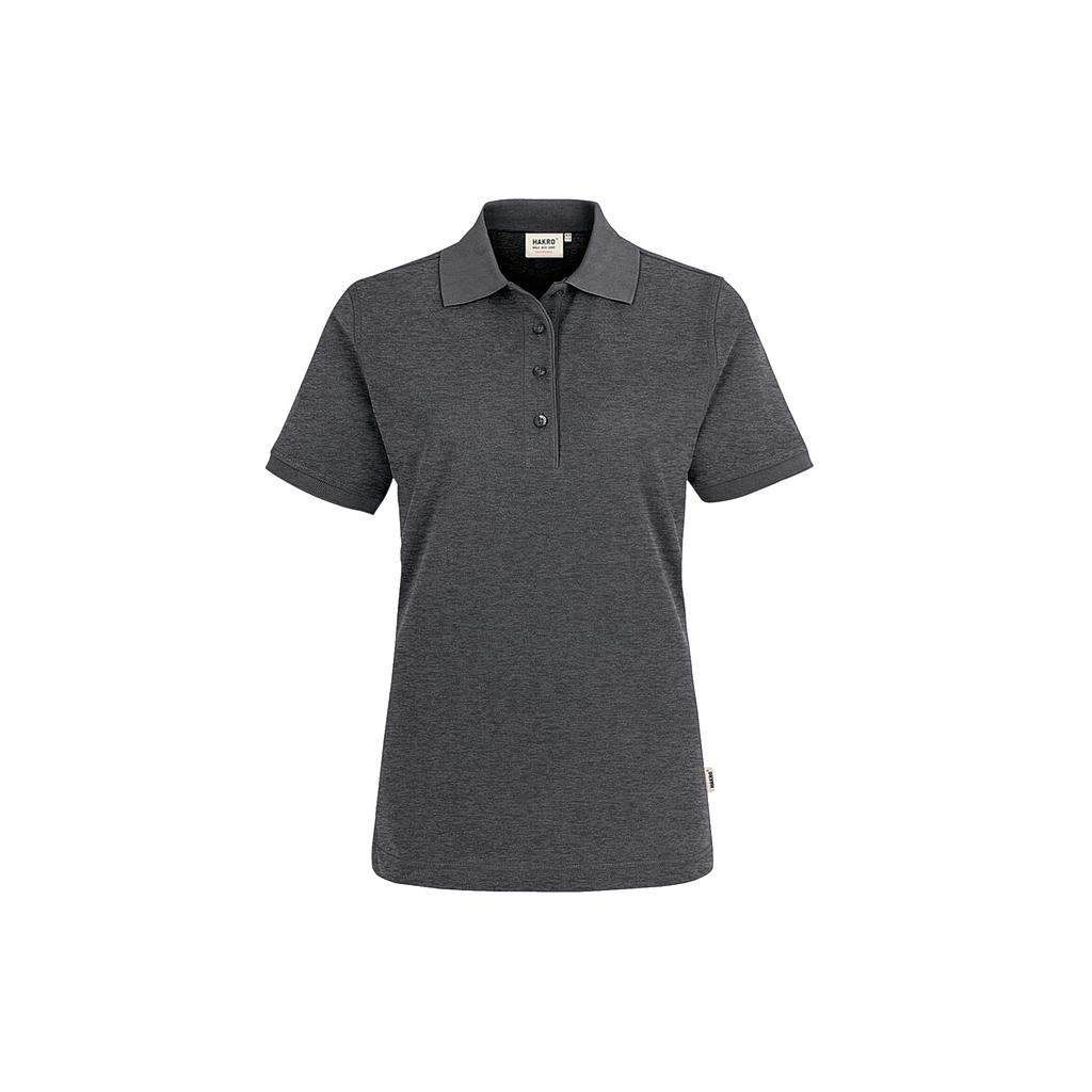 Hakro® Damen-Poloshirt Performance anthrazit meliert