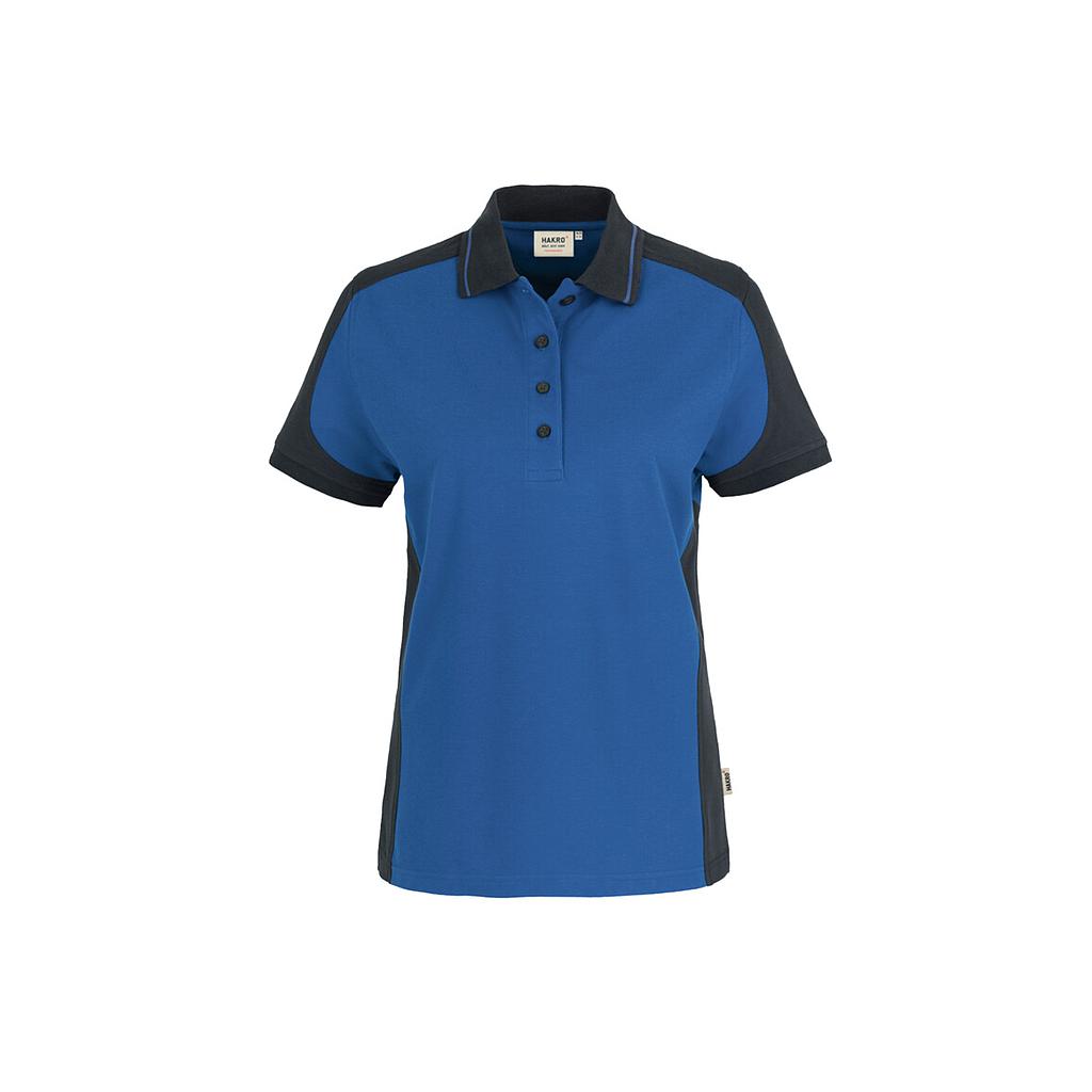 Hakro®  Damen Poloshirt Contrast Micralinar royalblau/athrazit