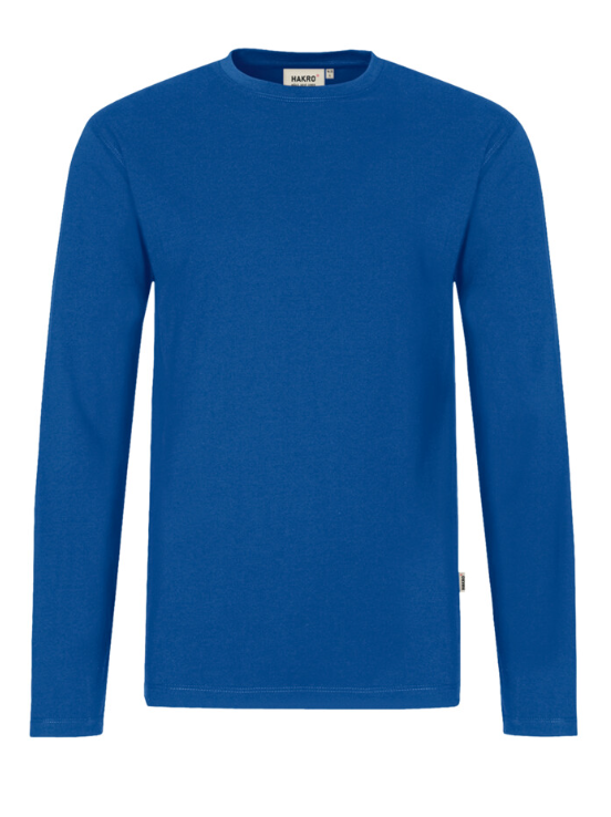 Hakro®  Longsleeve-Shirt MIKRALINAR® royalblau