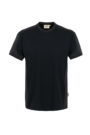 Hakro® T-SHIRT CONTRAST MIKRALINAR® schwarz/anthrazit