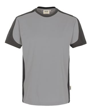  Hakro® T-SHIRT CONTRAST MIKRALINAR® titan/anthrazit