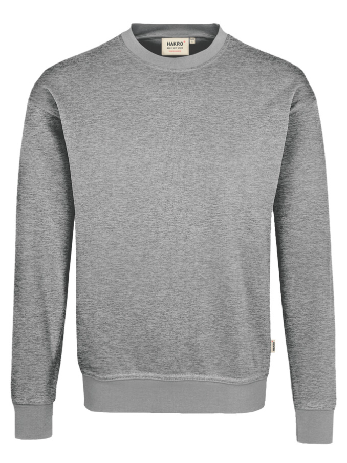 HAKRO SWEATSHIRT MIKRALINAR® grau meliert