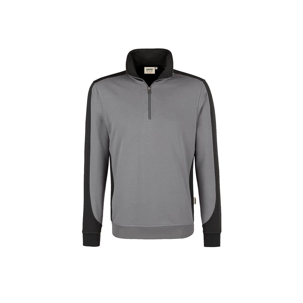 Hakro®  Zip-Sweatshirt Contrast Performance titan
