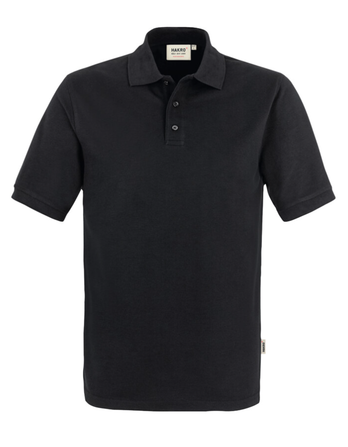 Hakro®  POLOSHIRT MIKRALINAR® schwarz