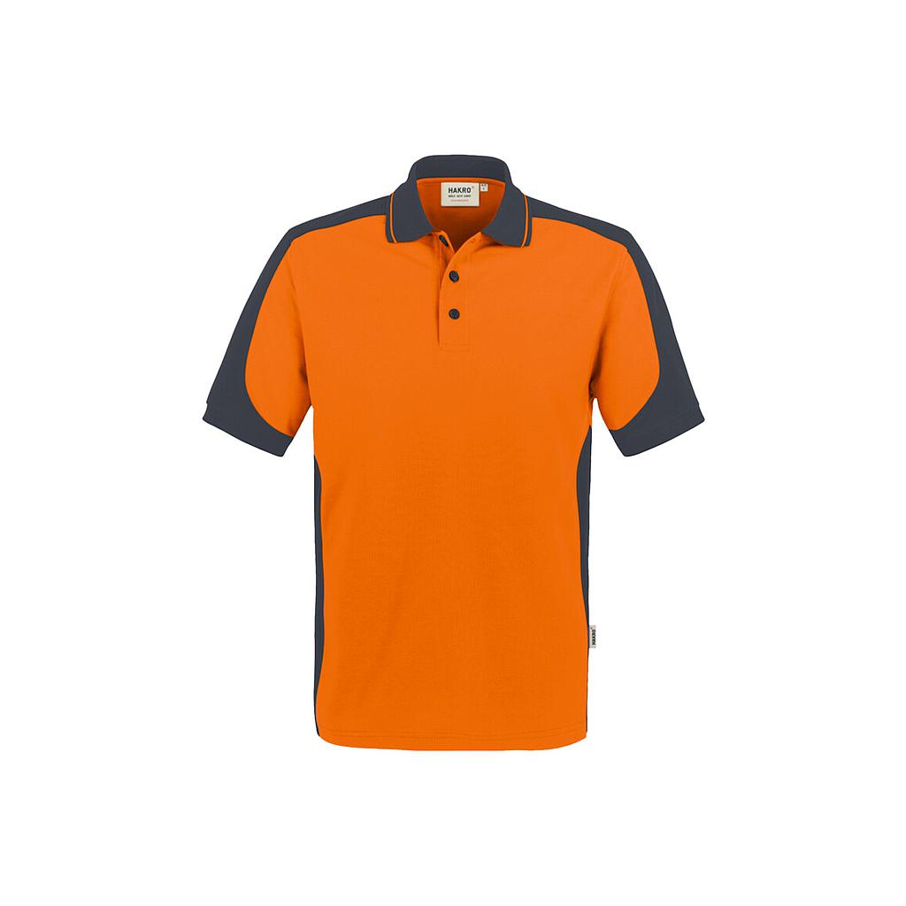 Hakro®  Poloshirt-Contrast Micralinar orange/anthrazit
