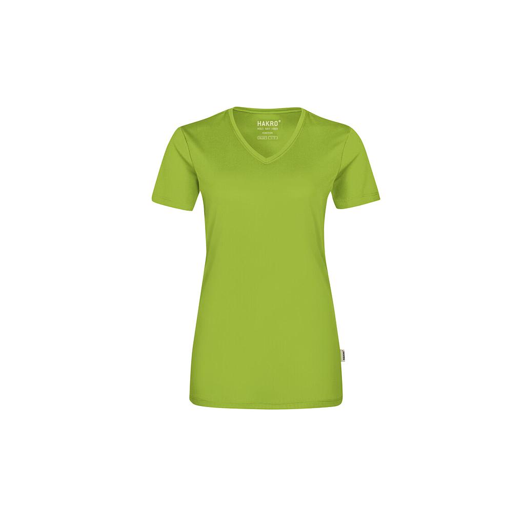 Hakro® Damen-V-Shirt COOLMAX kiwi