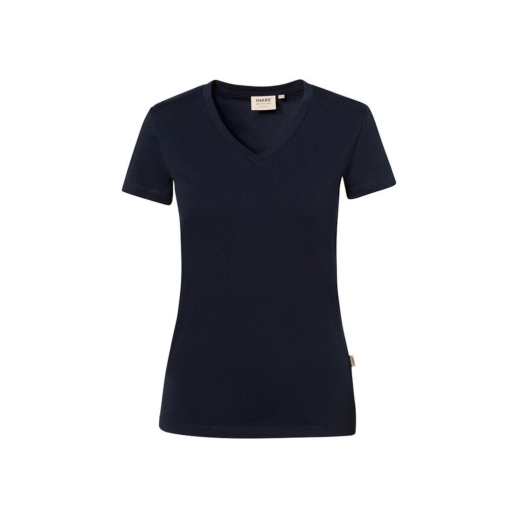 Hakro® Damen-V-Shirt Stretch tinte