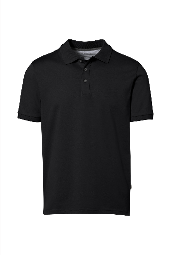 Poloshirt Cotton-Tec schwarz