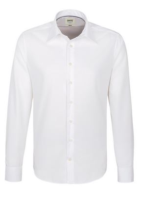 Hakro®  Hemd 1/1-Arm Business-Tailored weiß
