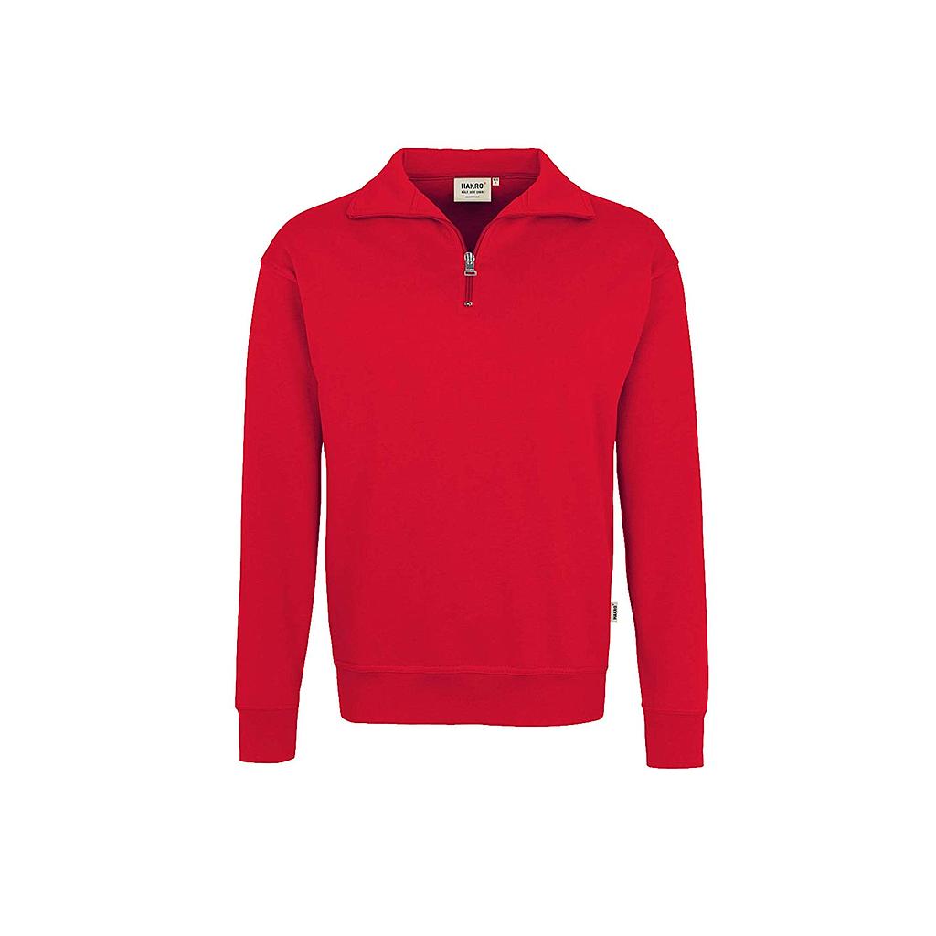 Hakro® Zip-Sweatshirt Premium rot