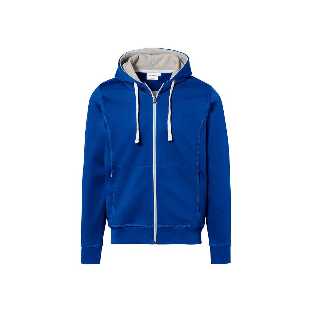 Hakro® Kapuzenjacke Bonded royalblau