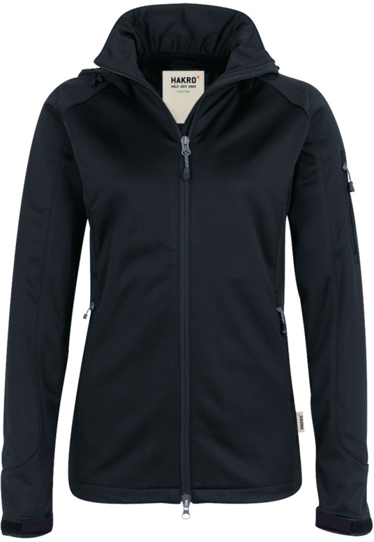 Hakro®  Damen-Softshelljacke ALBERTA schwarz