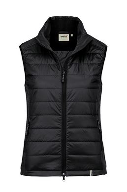 Hakro® Damen-Hybridweste Contrast schwarz