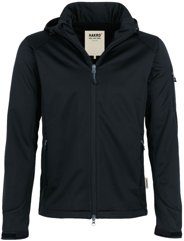 Hakro®  Softshell-Jacke ONTARIO schwarz