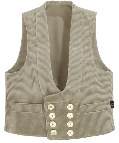 FHB® Zunftweste Trenkercord  HEINER beige 13