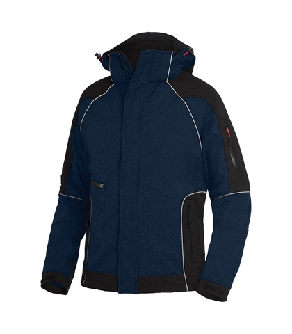 FHB® Softshell-Jacke  WALTER  marine-schwarz 1620