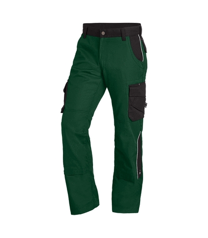 FHB® Arbeitshose Twill  BRUNO grün-schwarz 2520