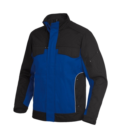 FHB® Arbeitsjacke Twill ERNST royalblau-schwarz 3620