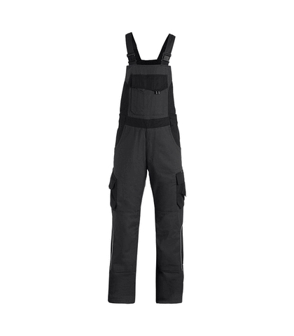 FHB® Latzhose Twill  ECKHARD anthrazit-schwarz 1220