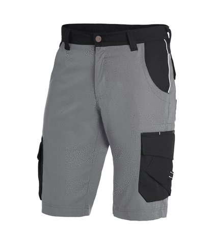 FHB® Bermuda Twill  THEO grau-schwarz 1120