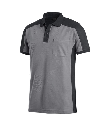 FHB® Polo-Shirt  KONRAD grau-schwarz 1120
