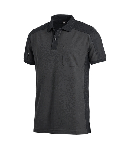Grey polo shirt workwear Clearance