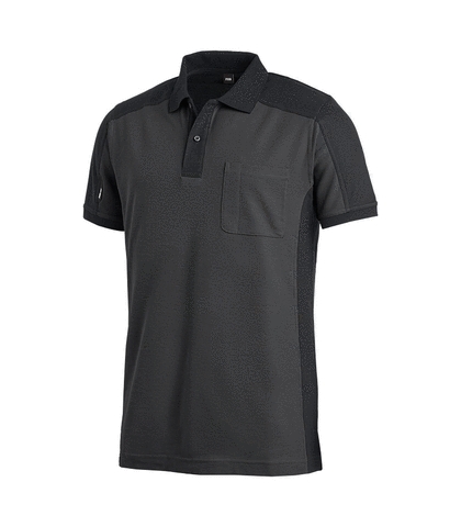 Polo-Shirt  KONRAD anthrazit-schwarz 1220