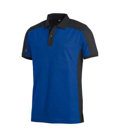 FHB® Polo-Shirt  KONRAD royalblau-schwarz 3620