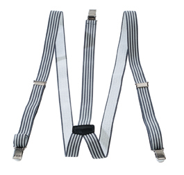 FHB® Hosenträger extra schmal  THEODOR grau-anthrazit 1112