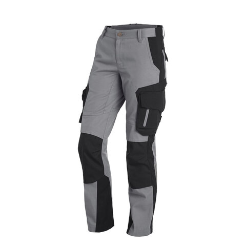 FHB® Arbeitshose Damen  ALMA grau-schwarz 1120