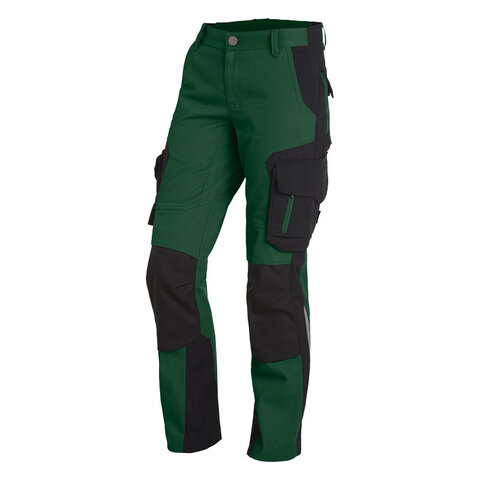 FHB® Arbeitshose Damen  ALMA grün-schwarz 2520