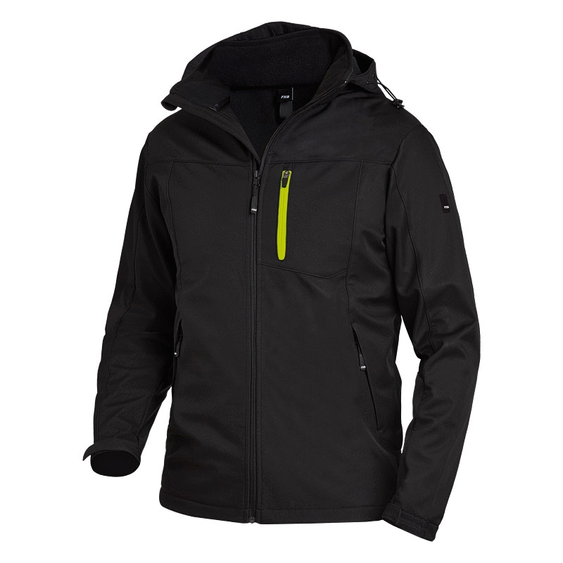 FHB® Softshell-Jacke JANNIK schwarz