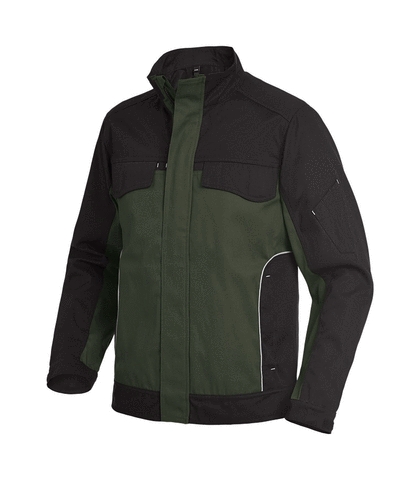 FHB® Arbeitsjacke Twill  ERNST oliv-schwarz 1520