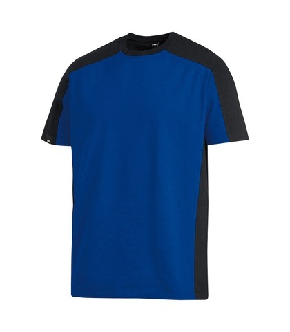 FHB® T-Shirt, zweifarbig MARC royalblau-schwarz 3620