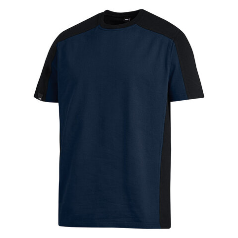 FHB® T-Shirt, zweifarbig  MARC marine-schwarz 1620