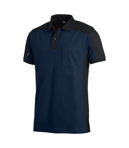 FHB® Polo-Shirt  KONRAD marine-schwarz 1620