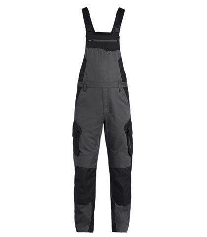 FHB® Latzhose PASCAL anthrazit-schwarz 1220