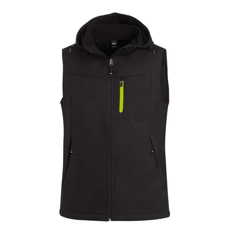 FHB® Softshell-Weste JUSTUS schwarz