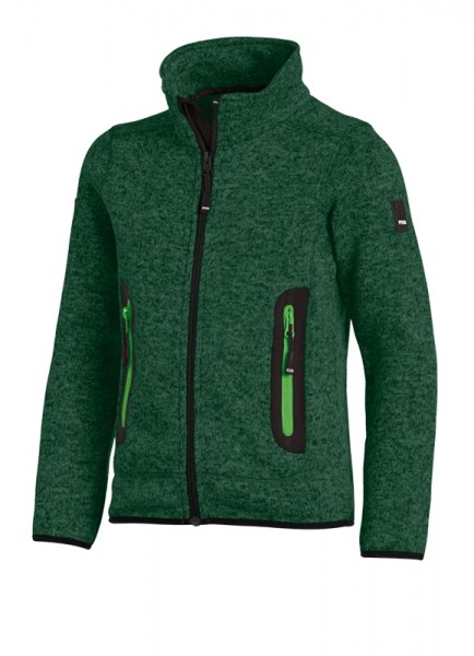 FHB® Strick-Fleece-Jacke Kinder  MATS grün 25