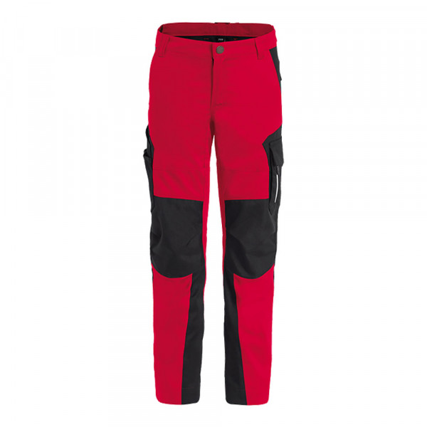 FHB® Kinderhose HUGO rot-schwarz 3320