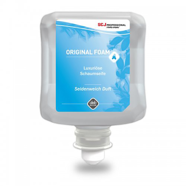Refresh™ Original FOAM Leicht parfümierte, farbstofffreie, milde Schaumseife VE : 6 Kartuschen à 1 Liter