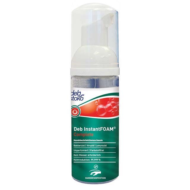 Deb InstantFOAM® Complete Flasche à 47ml, 12 Flaschen/VE