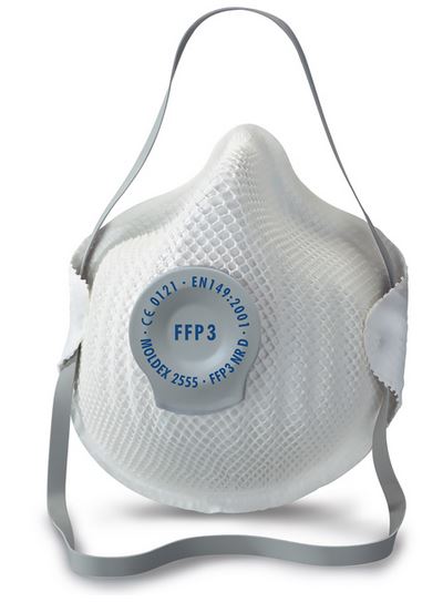 Atemschutzmaske FFP3 NR D mit Klimaventil Klassiker 20/VE